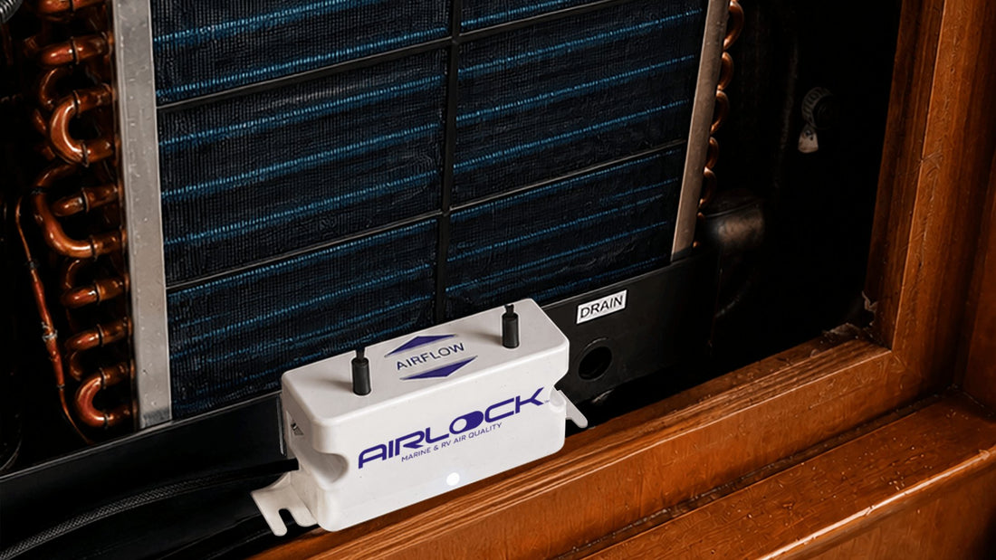 AIRLOCK One installed in a marine AC compartment