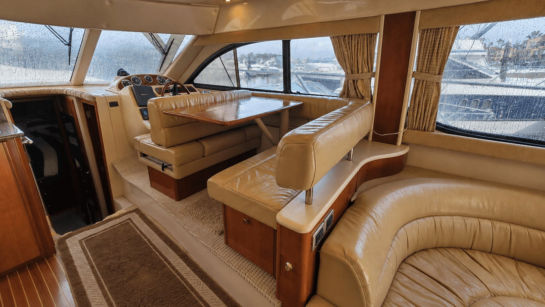 Condensation and damp air inside a boat cabin