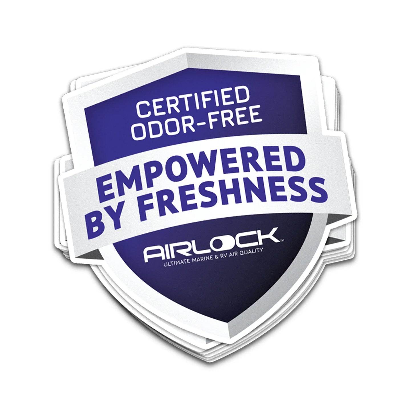 AIRLOCK Odor-Free Stickers x2