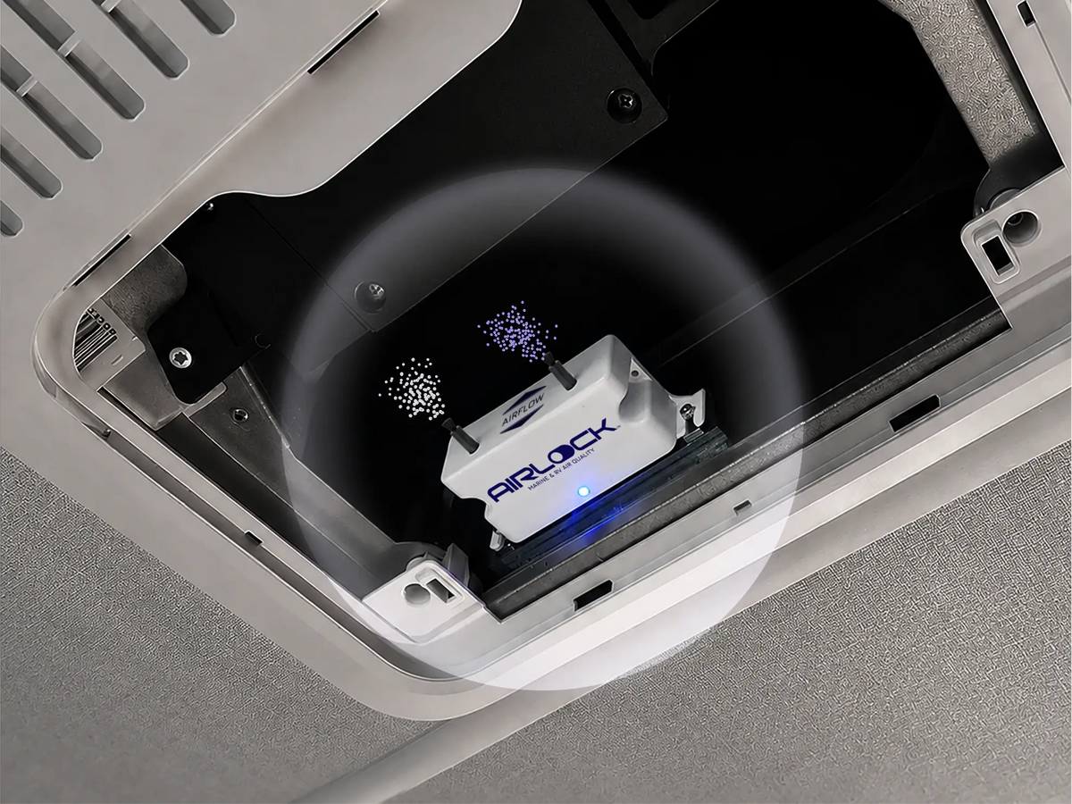 Your AC can recirculate the funk,